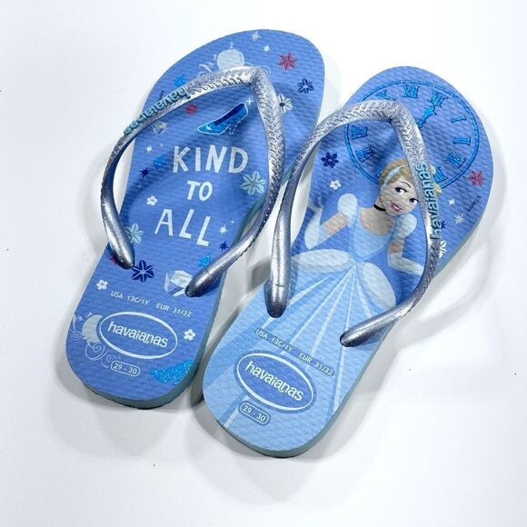 Havianas Cinderella flip flop sandal 13/1 - Picture 6 of 10